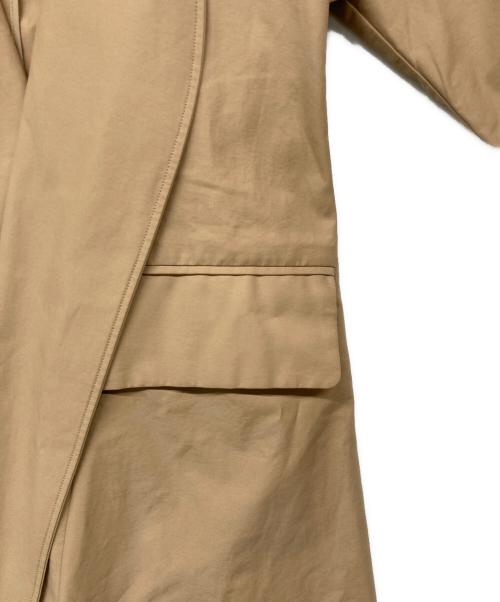 ELIN（エリン）ELIN (エリン) LADY NO COLLAR TRENCH COAT ベージュ サイズ:36の古着・服飾アイテム