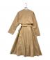 ELIN (エリン) LADY NO COLLAR TRENCH COAT ベージュ サイズ:36：8000円