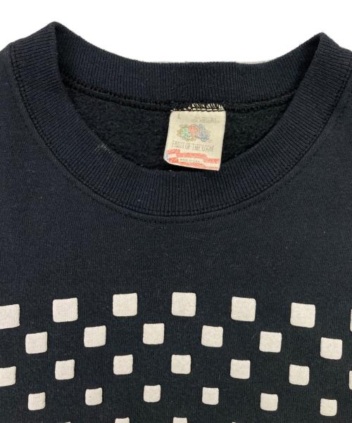 FRUIT OF THE LOOM（フルーツオブザルーム）FRUIT OF THE LOOM (フルーツオブザルーム) 裏起毛スウェット ネイビー サイズ:Lの古着・服飾アイテム