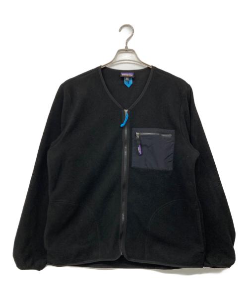 Patagonia（パタゴニア）Patagonia (パタゴニア) シンチラ・カーディガン ブラック サイズ:メンズL　ウィメンズXLの古着・服飾アイテム