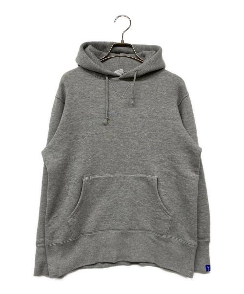 LOOPWHEELER（ループウィラー）LOOPWHEELER (ループウィラー) プルオーバーパーカー グレー サイズ:Mの古着・服飾アイテム