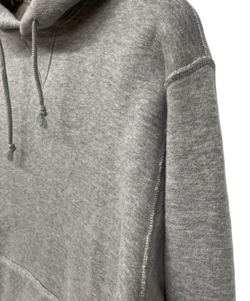 LOOPWHEELER（ループウィラー）LOOPWHEELER (ループウィラー) プルオーバーパーカー グレー サイズ:Mの古着・服飾アイテム