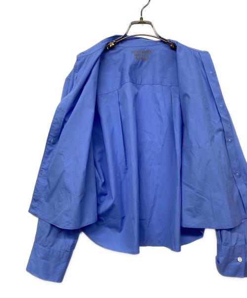 Plage（プラージュ）Plage (プラージュ) COTTON POCKET シャツ ブルー サイズ:記載なしの古着・服飾アイテム