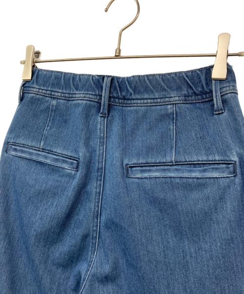 YANUK（ヤヌーク）YANUK (ヤヌーク) DENITフレアトラウザーズ/デニムパンツ ブルー サイズ:Sの古着・服飾アイテム