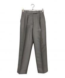 ebure（エブール）の古着「シルクウールスラックス」｜グレー