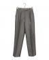 ebure（エブール）の古着「シルクウールスラックス」｜グレー
