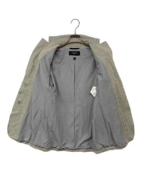 WEEKEND Max Mara（ウィークエンド マックスマーラ）Weekend Max Mara (ウィークエンド マックスマーラ) ヘリンボーンテーラードジャケット グレー サイズ:38の古着・服飾アイテム