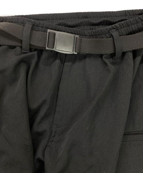 REGULATION Yohji Yamamoto MEN（レギュレーション ヨウジヤマモト）REGULATION Yohji Yamamoto MEN (レギュレーション ヨウジヤマモト) R-ウエストRIBパンツ ブラック サイズ:3の古着・服飾アイテム