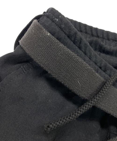 REGULATION Yohji Yamamoto MEN（レギュレーション ヨウジヤマモト）REGULATION Yohji Yamamoto MEN (レギュレーション ヨウジヤマモト) R-ウエストRIBパンツ ブラック サイズ:3の古着・服飾アイテム