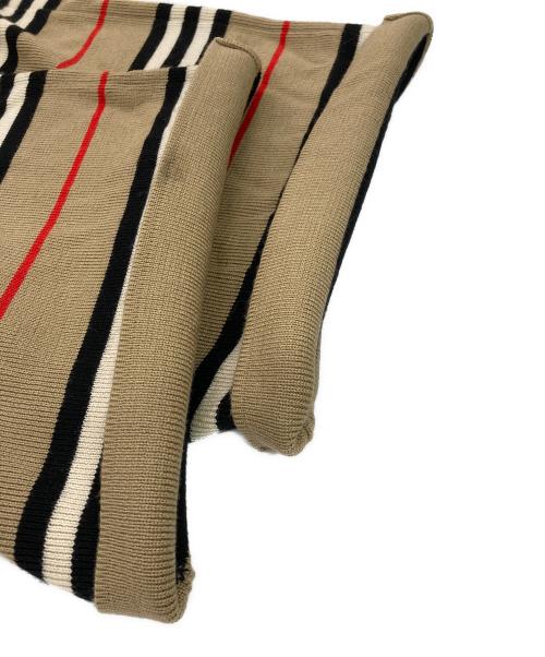 BURBERRY LONDON（バーバリーロンドン）BURBERRY LONDON (バーバリーロンドン) Kenton Striped Knit Shorts/ニットショーツ ベージュ サイズ:Mの古着・服飾アイテム