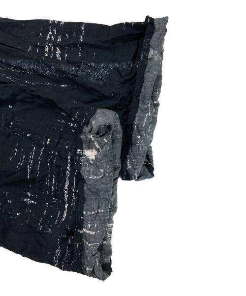 GROUND Y（グラウンドワイ）GROUND Y (グラウンドワイ) 総柄ハーフパンツ ブルー サイズ:3の古着・服飾アイテム