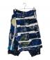 GROUND Y (グラウンドワイ) 総柄ハーフパンツ ブルー サイズ:3：15000円