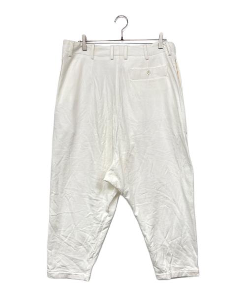 GROUND Y（グラウンドワイ）GROUND Y (グラウンドワイ) ラップサルエルパンツ ホワイト サイズ:3の古着・服飾アイテム