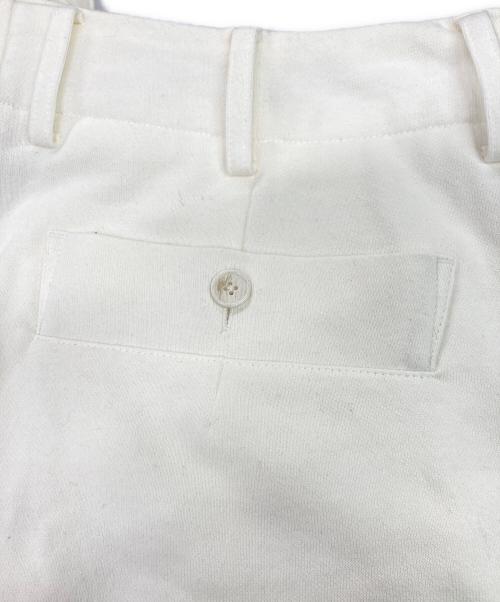 GROUND Y（グラウンドワイ）GROUND Y (グラウンドワイ) ラップサルエルパンツ ホワイト サイズ:3の古着・服飾アイテム