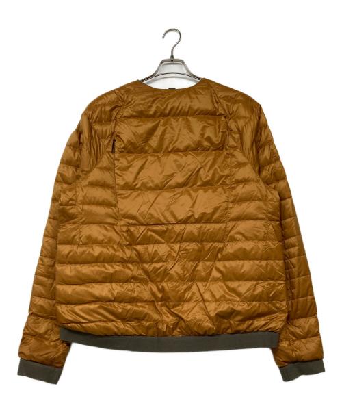 LULULEMON（ルルレモン）LULULEMON (ルルレモン) リバーシブルダウンジャケット ブラウン サイズ:XLの古着・服飾アイテム