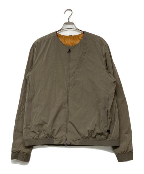 LULULEMON（ルルレモン）LULULEMON (ルルレモン) リバーシブルダウンジャケット ブラウン サイズ:XLの古着・服飾アイテム