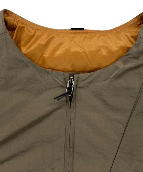 LULULEMON（ルルレモン）LULULEMON (ルルレモン) リバーシブルダウンジャケット ブラウン サイズ:XLの古着・服飾アイテム