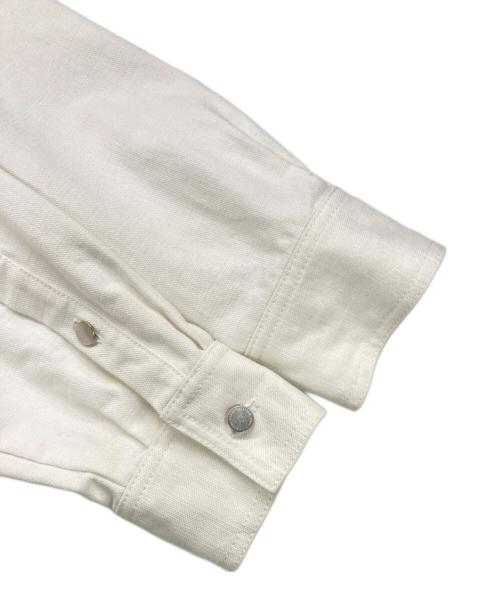 RAF SIMONS（ラフシモンズ）RAF SIMONS (ラフシモンズ) Carry Over Denim Shirt / キャリーデニムオーバーシャツ ホワイト サイズ:Mの古着・服飾アイテム