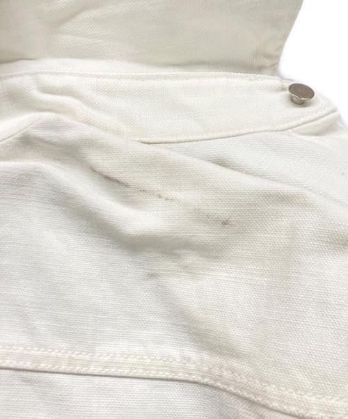 RAF SIMONS（ラフシモンズ）RAF SIMONS (ラフシモンズ) Carry Over Denim Shirt / キャリーデニムオーバーシャツ ホワイト サイズ:Mの古着・服飾アイテム