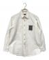 RAF SIMONS（ラフシモンズ）の古着「Carry Over Denim Shirt / キャリーデニムオーバーシャツ」｜ホワイト
