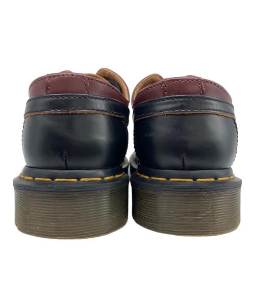 Dr.Martens（ドクターマーチン）Dr.Martens (ドクターマーチン) MM6 Maison Margiela (エムエムシックス メゾンマルジェラ) 1461PENT/コラボシューズ ブラック×レッド サイズ:UK5 EU38の古着・服飾アイテム