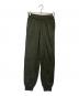 MUUGI（ムーギ）の古着「シルクスウェットパンツ」｜カーキ