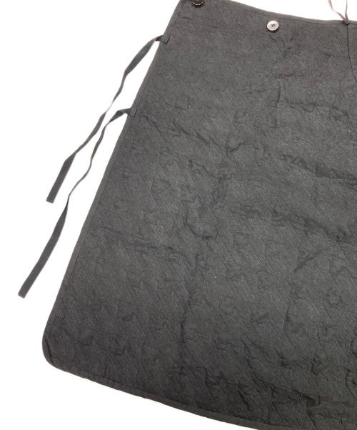 noir kei ninomiya（ノワール ケイ ニノミヤ）noir kei ninomiya (ノワール ケイ ニノミヤ) Houndstooth Skirt/ハウンズトゥーススカート ブラック サイズ:Ｍの古着・服飾アイテム