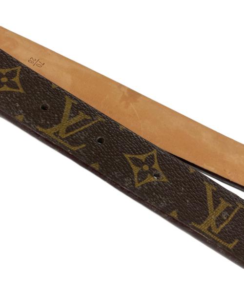 LOUIS VUITTON（ルイ ヴィトン）LOUIS VUITTON (ルイ ヴィトン) サンチュール キュレ ブラウン サイズ:70/28の古着・服飾アイテム