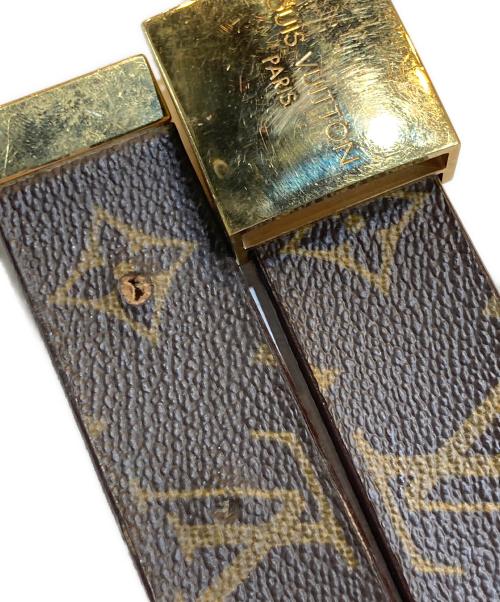 LOUIS VUITTON（ルイ ヴィトン）LOUIS VUITTON (ルイ ヴィトン) サンチュール キュレ ブラウン サイズ:70/28の古着・服飾アイテム