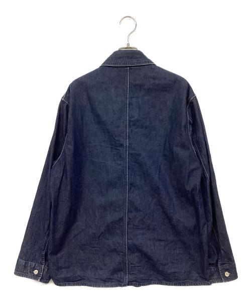 AURALEE（オーラリー）AURALEE (オーラリー) HARD TWIST LIGHT DENIM SHIRTS BLOUSON/ハードツイストライトデニムシャツブルゾン インディゴ サイズ:3の古着・服飾アイテム