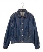 AURALEEオーラリー）の古着「WASHED HARD TWIST DENIM BLOUZON」｜インディゴ