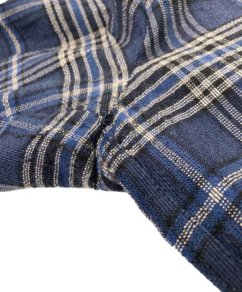 T-JACKET By TONELLO（ティージャケット バイ トネッロ）T-JACKET By TONELLO (ティージャケット バイ トネッロ) チェック柄ジャケット ブルー サイズ:Mの古着・服飾アイテム