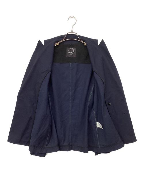 T-JACKET By TONELLO（ティージャケット バイ トネッロ）T-JACKET By TONELLO (ティージャケット バイ トネッロ) ダブルジャケット ネイビー サイズ:Mの古着・服飾アイテム