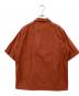 AURALEE (オーラリー) SELVEDGE WEATHER CLOTH HALF SLEEVED SHIRTS ブラウン サイズ:3：9000円