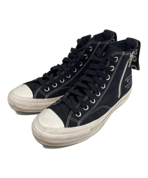 CONVERSE ADDICT（コンバース アディクト）CONVERSE ADDICT (コンバース アディクト) WTAPS (ダブルタップス) UNDERCOVER (アンダーカバー) Chuck Taylor High ブラック サイズ:27.5の古着・服飾アイテム