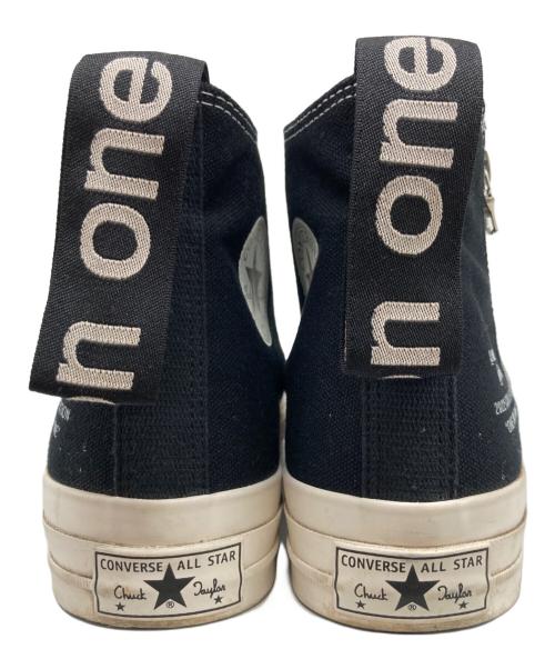 CONVERSE ADDICT（コンバース アディクト）CONVERSE ADDICT (コンバース アディクト) WTAPS (ダブルタップス) UNDERCOVER (アンダーカバー) Chuck Taylor High ブラック サイズ:27.5の古着・服飾アイテム