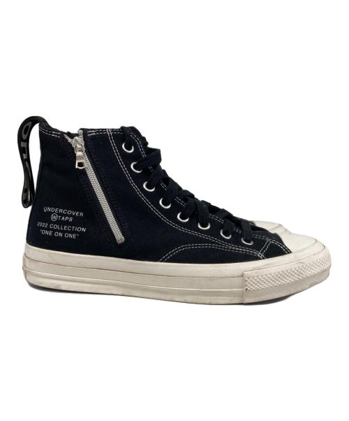 CONVERSE ADDICT（コンバース アディクト）CONVERSE ADDICT (コンバース アディクト) WTAPS (ダブルタップス) UNDERCOVER (アンダーカバー) Chuck Taylor High ブラック サイズ:27.5の古着・服飾アイテム