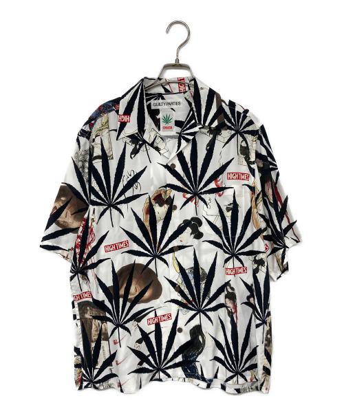 WACKO MARIA（ワコマリア）WACKO MARIA (ワコマリア) S/S HAWAIIAN SHIRT/ショートスリーブ ハワイアンシャツ ホワイト サイズ:Mの古着・服飾アイテム
