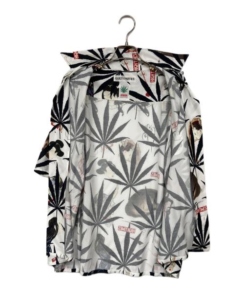 WACKO MARIA（ワコマリア）WACKO MARIA (ワコマリア) S/S HAWAIIAN SHIRT/ショートスリーブ ハワイアンシャツ ホワイト サイズ:Mの古着・服飾アイテム