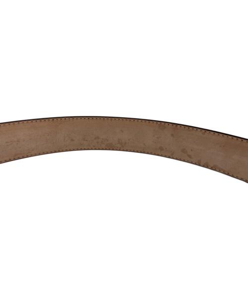 MAGNANNI（マグナーニ）MAGNANNI (マグナーニ) レザーベルト ブラウン サイズ:38の古着・服飾アイテム