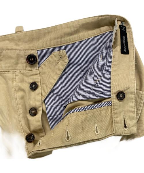DSQUARED2（ディースクエアード）DSQUARED2 (ディースクエアード) カーゴパンツ ベージュ サイズ:44の古着・服飾アイテム
