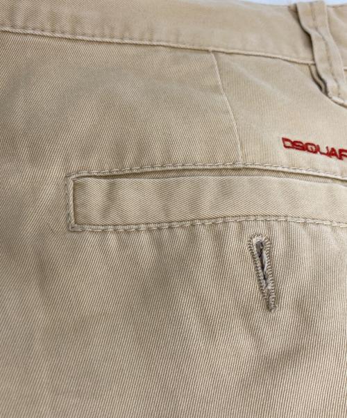 DSQUARED2（ディースクエアード）DSQUARED2 (ディースクエアード) カーゴパンツ ベージュ サイズ:44の古着・服飾アイテム