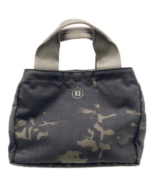 BRIEFING（ブリーフィング）BRIEFING (ブリーフィング) カモ柄ハンドバッグ カーキの古着・服飾アイテム