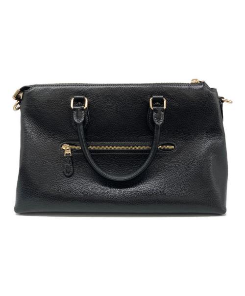 COACH（コーチ）COACH (コーチ) ジョージア サッチェル2WAYバッグ ブラックの古着・服飾アイテム