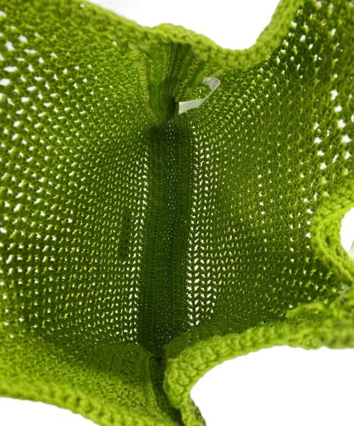 GIANNI CHIARINI（ジャンニ キアリーニ）GIANNI CHIARINI (ジャンニ キアリーニ) VICTORIA トートバッグ グリーンの古着・服飾アイテム