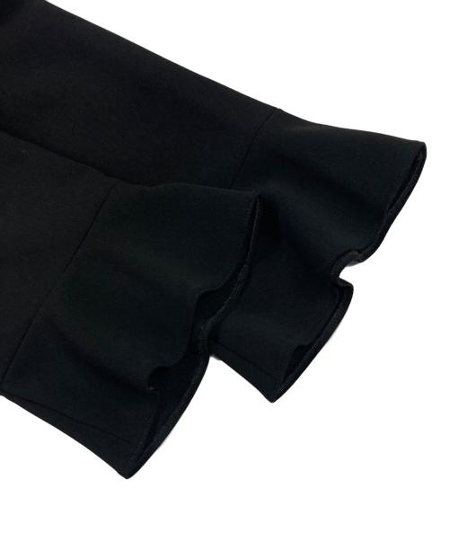 LANVIN COLLECTION（ランバンコレクション）LANVIN COLLECTION (ランバンコレクション) フレアスリーブワンピース ブラック サイズ:40の古着・服飾アイテム