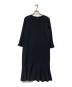 LANVIN COLLECTION（ランバンコレクション）の古着「フレアスリーブワンピース」｜ブラック