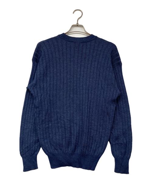 GRAN SASSO（グランサッソ）GRAN SASSO (グランサッソ) ウールカシミヤシルクニット ネイビー サイズ:xsの古着・服飾アイテム