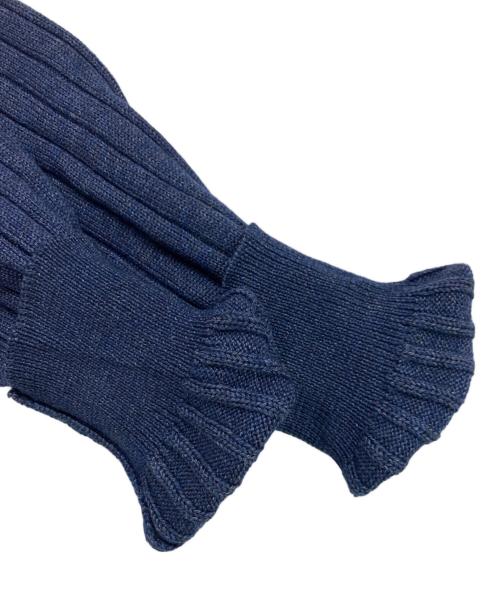 GRAN SASSO（グランサッソ）GRAN SASSO (グランサッソ) ウールカシミヤシルクニット ネイビー サイズ:xsの古着・服飾アイテム