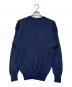 GRAN SASSO (グランサッソ) ウールカシミヤシルクニット ネイビー サイズ:xs：6000円